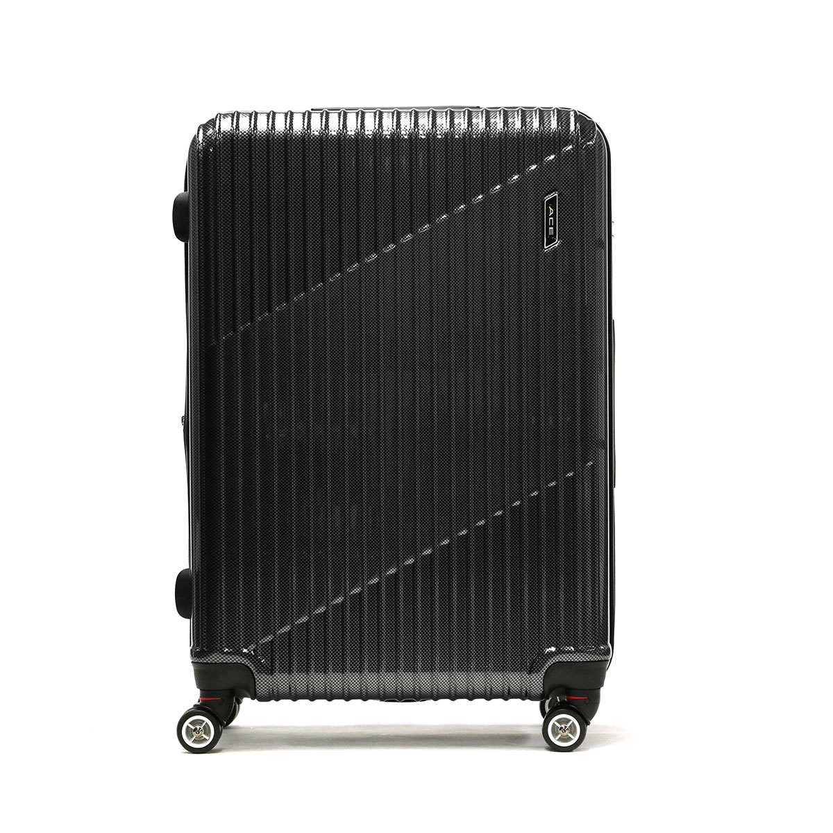 ACE スーツケース ブラックカーボン 83L/93L 7〜10泊サイズ Ace 最大46%☆8/11迄 特典付 エース スーツケース ACE クレスタ