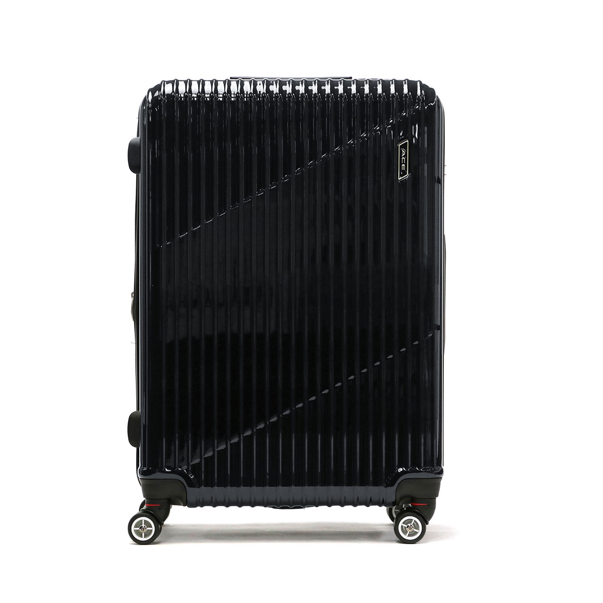 ACE キャリーケース スーツケース クレスタ 34L-39Lブラック Ace 最大51%☆土日限定 特典付 エース スーツケース ACE
