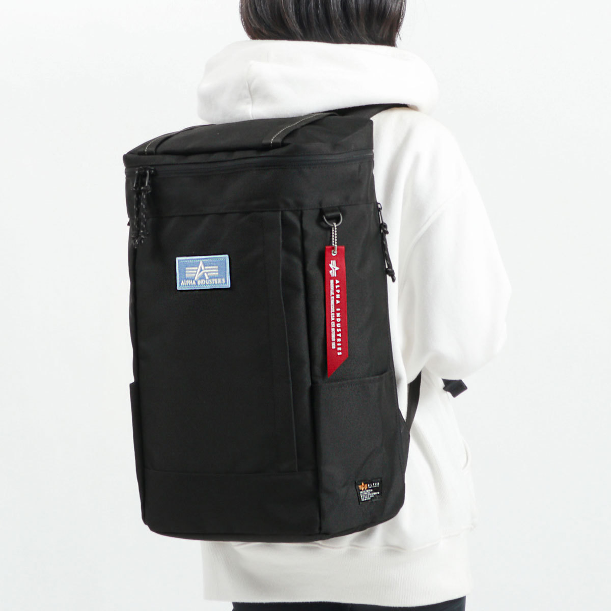 アルファインダストリーズ リュック ALPHA INDUSTRIES ボックスデイパックL リュックサック 大容量 A4 B4 A3 30L ノートPC メンズ TZ1073