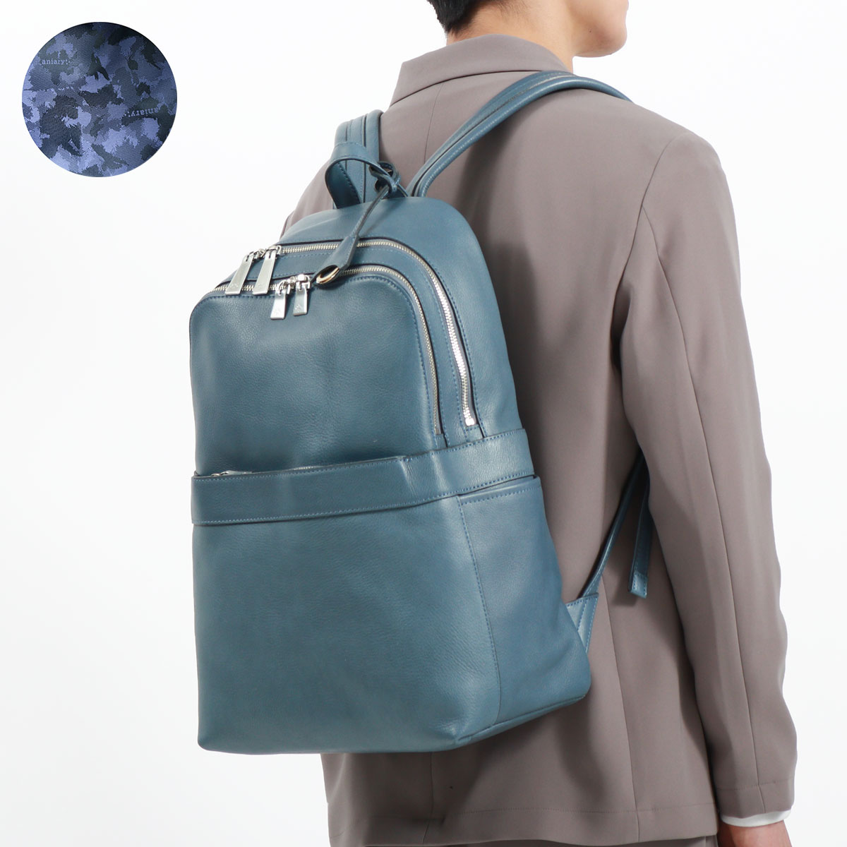 正規取扱店 アニアリ リュック aniary Shrink Leather Backpack