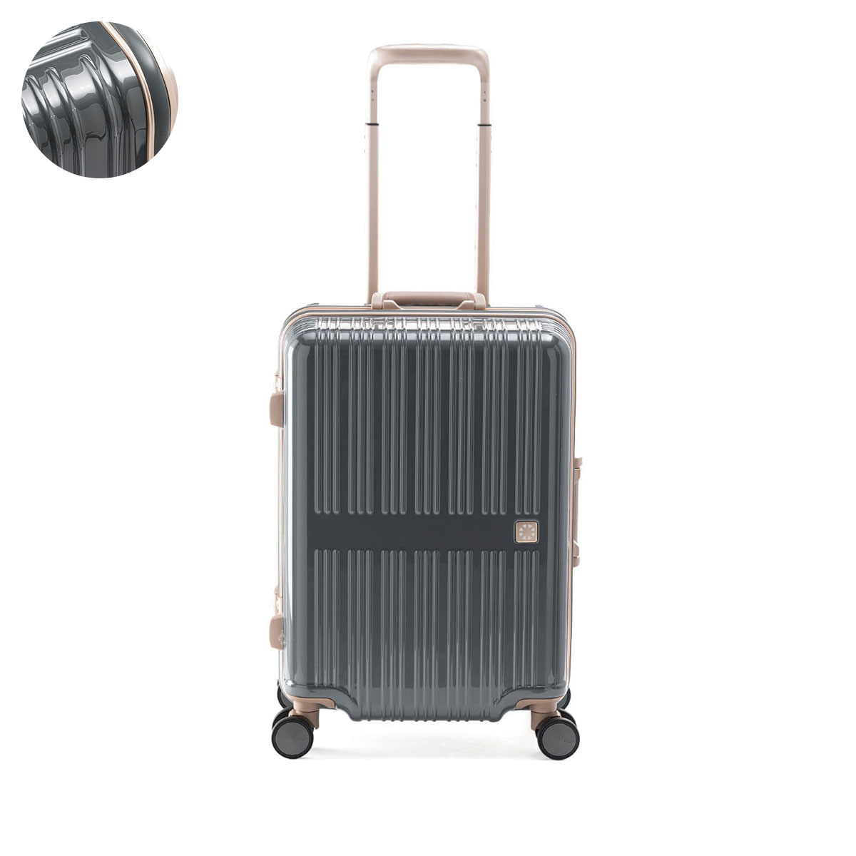 特典付 アジアラゲージ スーツケース 機内持ち込み S Sサイズ Asia Luggage キャリーケース おしゃれ 静音 36L 1〜2泊 Dream Light ALI-099-18 爆買の画像