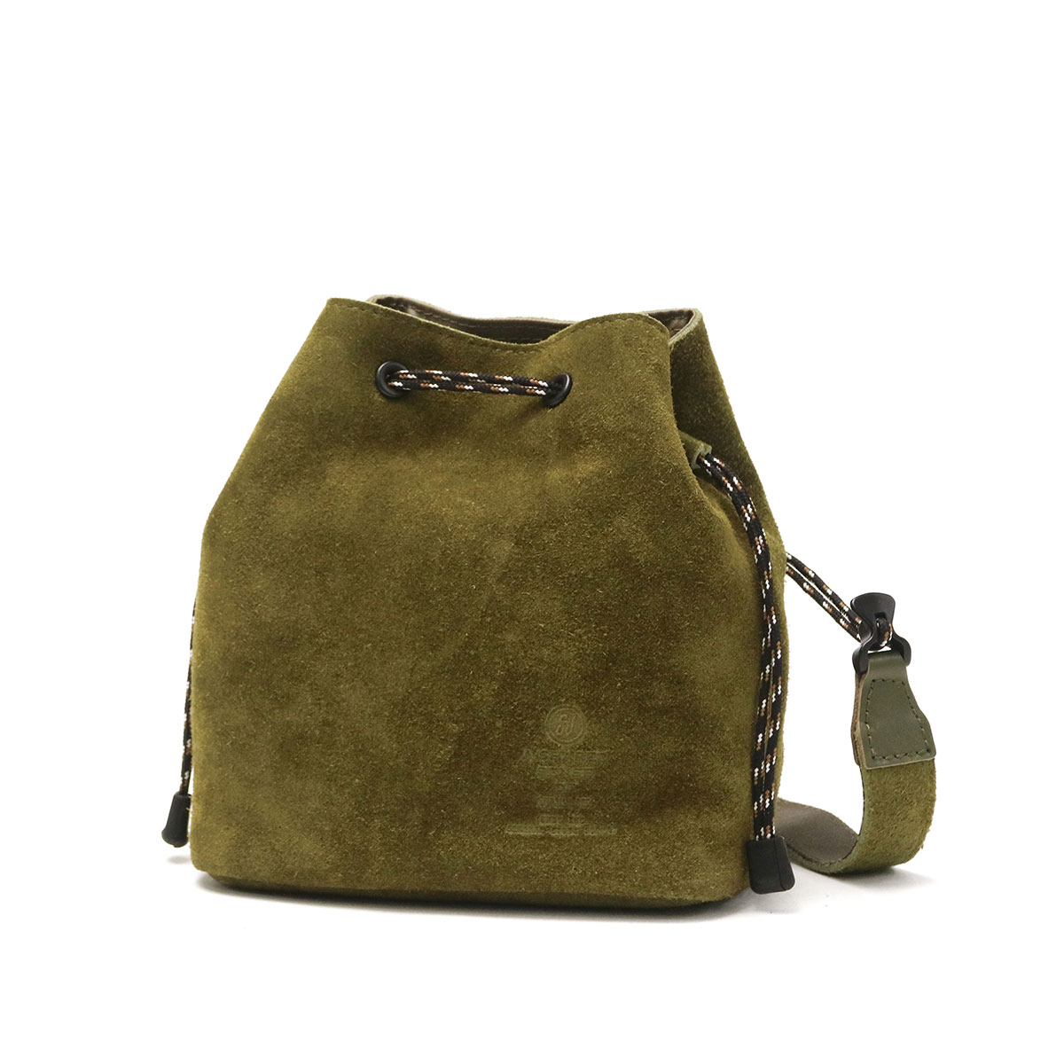 最大30%★6/20限定 アッソブ ショルダーバッグ AS2OV WATER PROOF SUEDE MINI DRAW STRING SHOULDER 撥水 防水 軽量 本革 革 日本製 メンズ レディース 091757｜galleria-store｜06