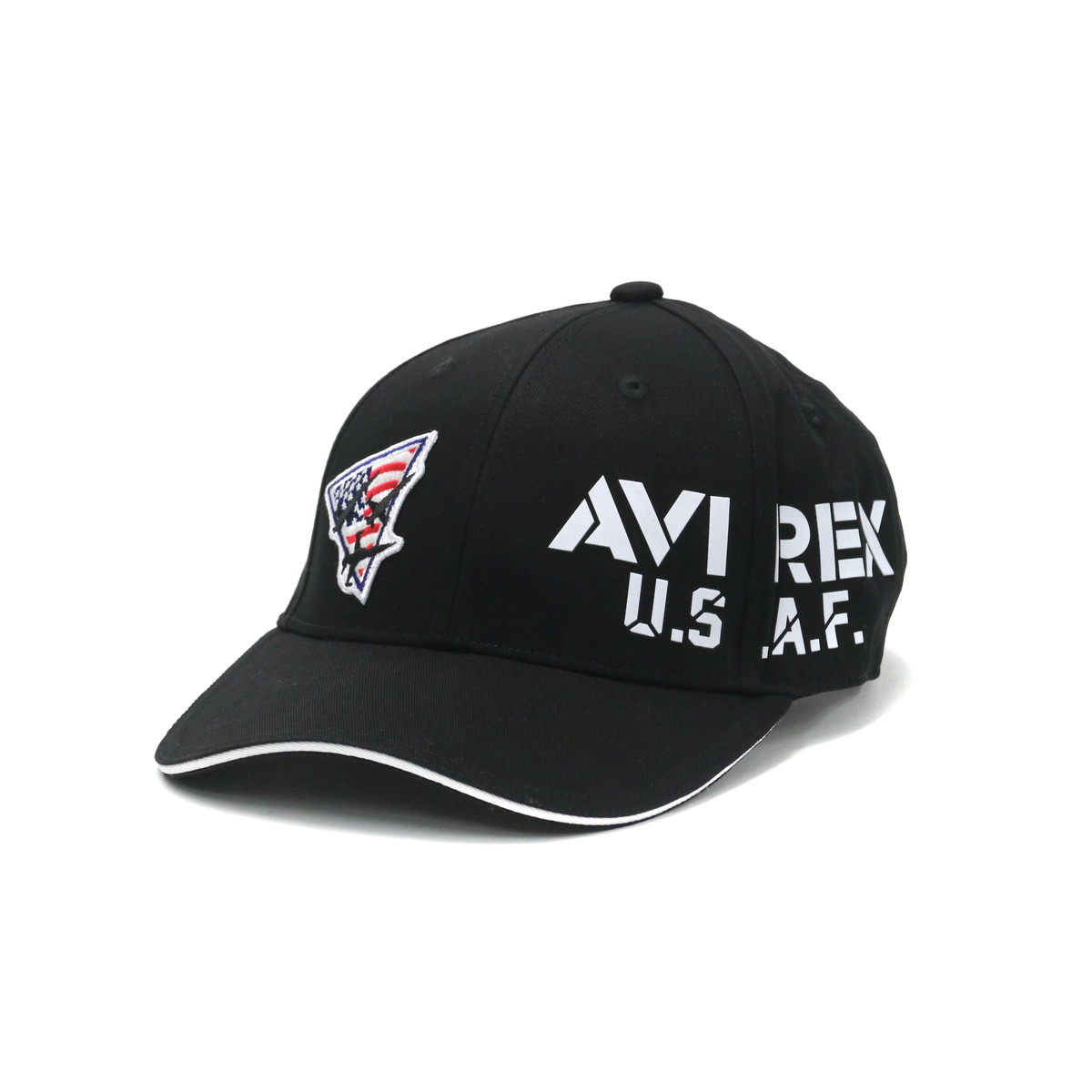 アヴィレックスゴルフ キャップ AVIREX GOLF エアフォースWAPPEN CAP 帽子 ゴル...