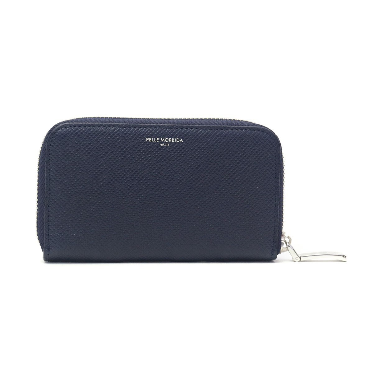 Pelle Morbida ネイビー レザー キーケース PELLE MORBIDA（ペッレ モルビダ） 最大40%☆10/5限定 ケアセット＋