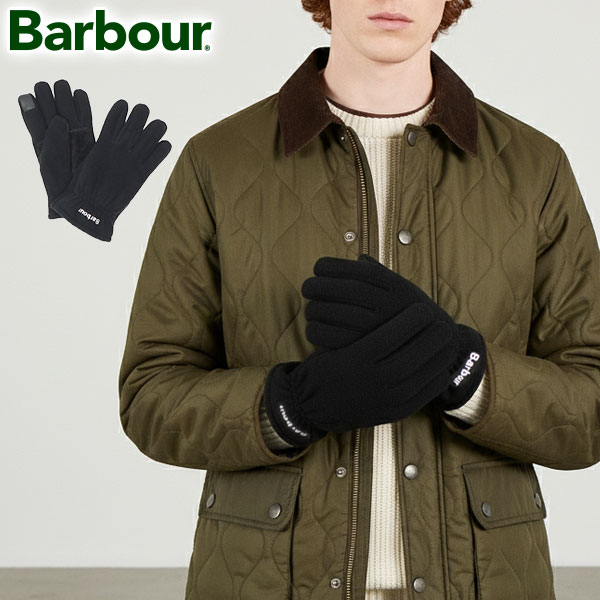 Barbour（バブアー） 最大42%☆1/13限定 手袋 防寒 メンズ レディース
