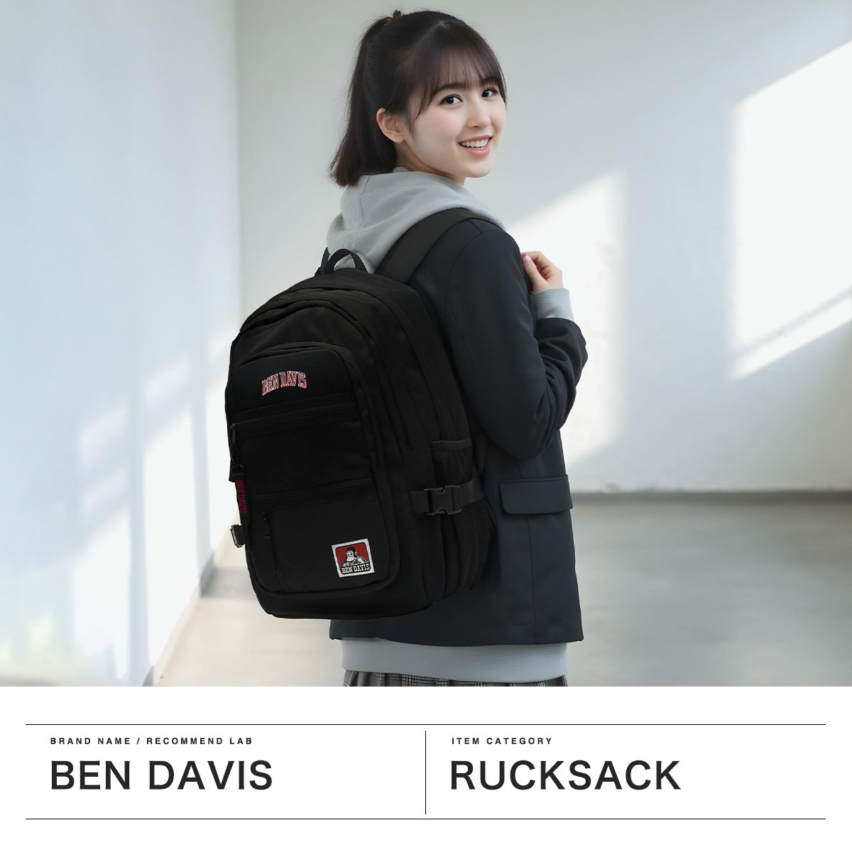 値段下げました【新品】BenDavis リュック【定価¥11,880】 ben00036_001.jpg