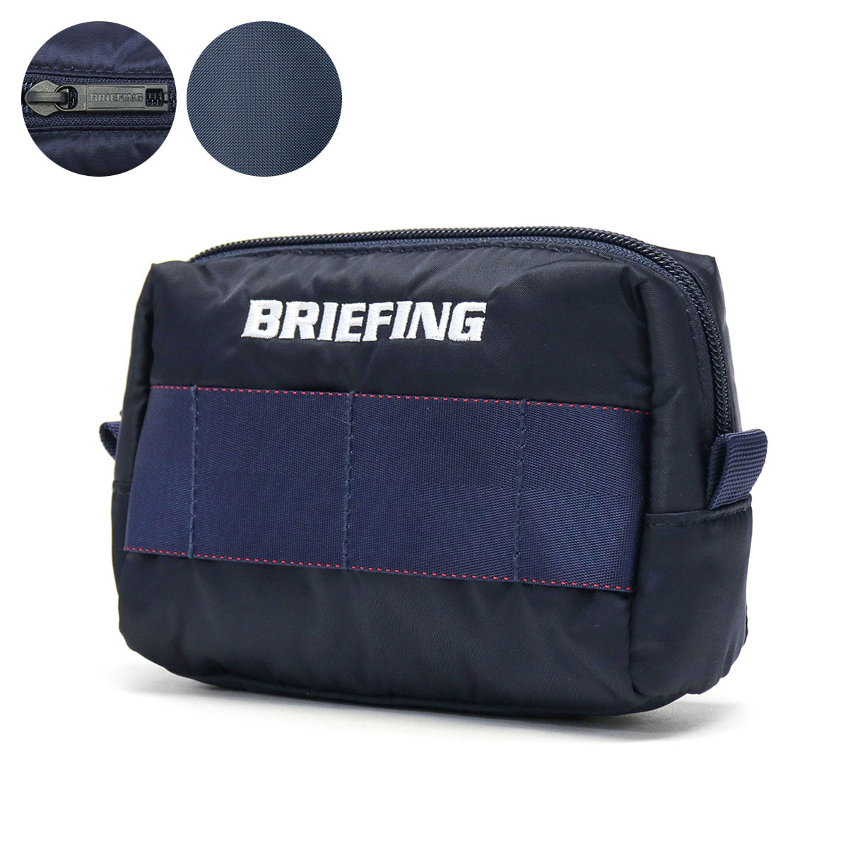 最大41%★6/16限定 日本正規品 ブリーフィング ゴルフ ポーチ BRIEFING GOLF MK POUCH M ECO TWILL ゴルフポーチ ナイロン ラウンドポーチ BRG223G50｜galleria-store｜04