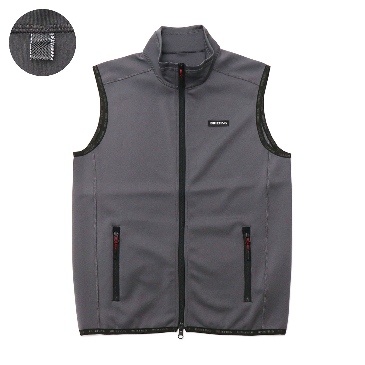 セール20%OFF 日本正規品 ブリーフィング ゴルフ ウェア BRIEFING GOLF ベスト MENS 3D LOGO VEST ゴルフウェア ストレッチ 男性 メンズ BBG223M13