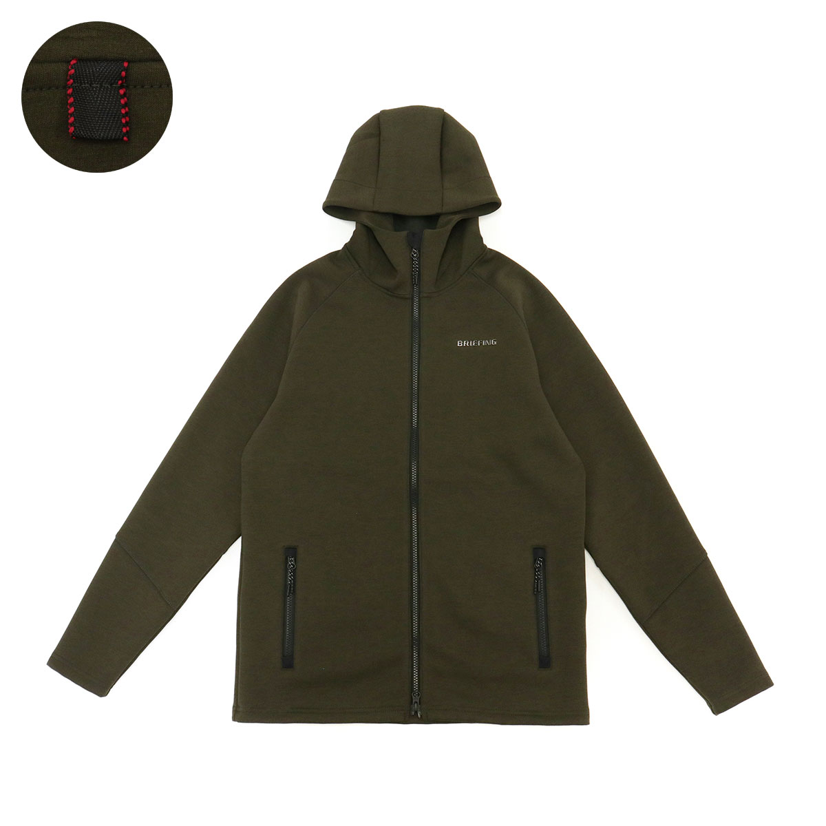 セール20%OFF 日本正規品 ブリーフィング ゴルフ ウェア BRIEFING GOLF MENS WARM 3D LOGO PARKA パーカー ゴルフウェア 長袖 ニット メンズ BRG223M48