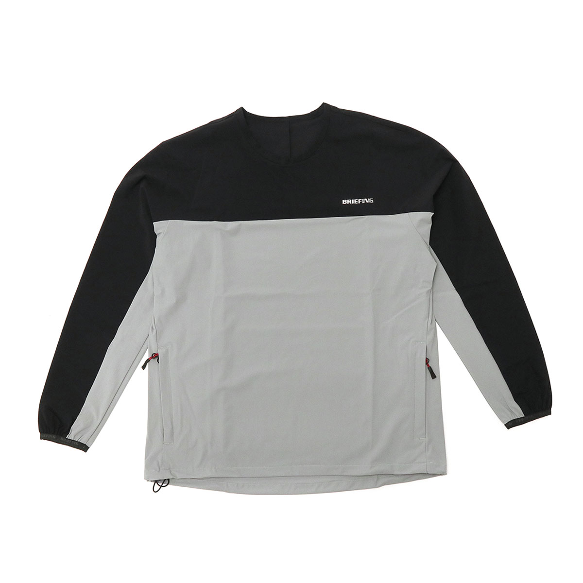 セール20%OFF 日本正規品 ブリーフィング ゴルフ ウェア BRIEFING GOLF MENS WIND PULLOVER プルオーバー 長袖 ナイロン 軽量 UVカット メンズ BRG221M36