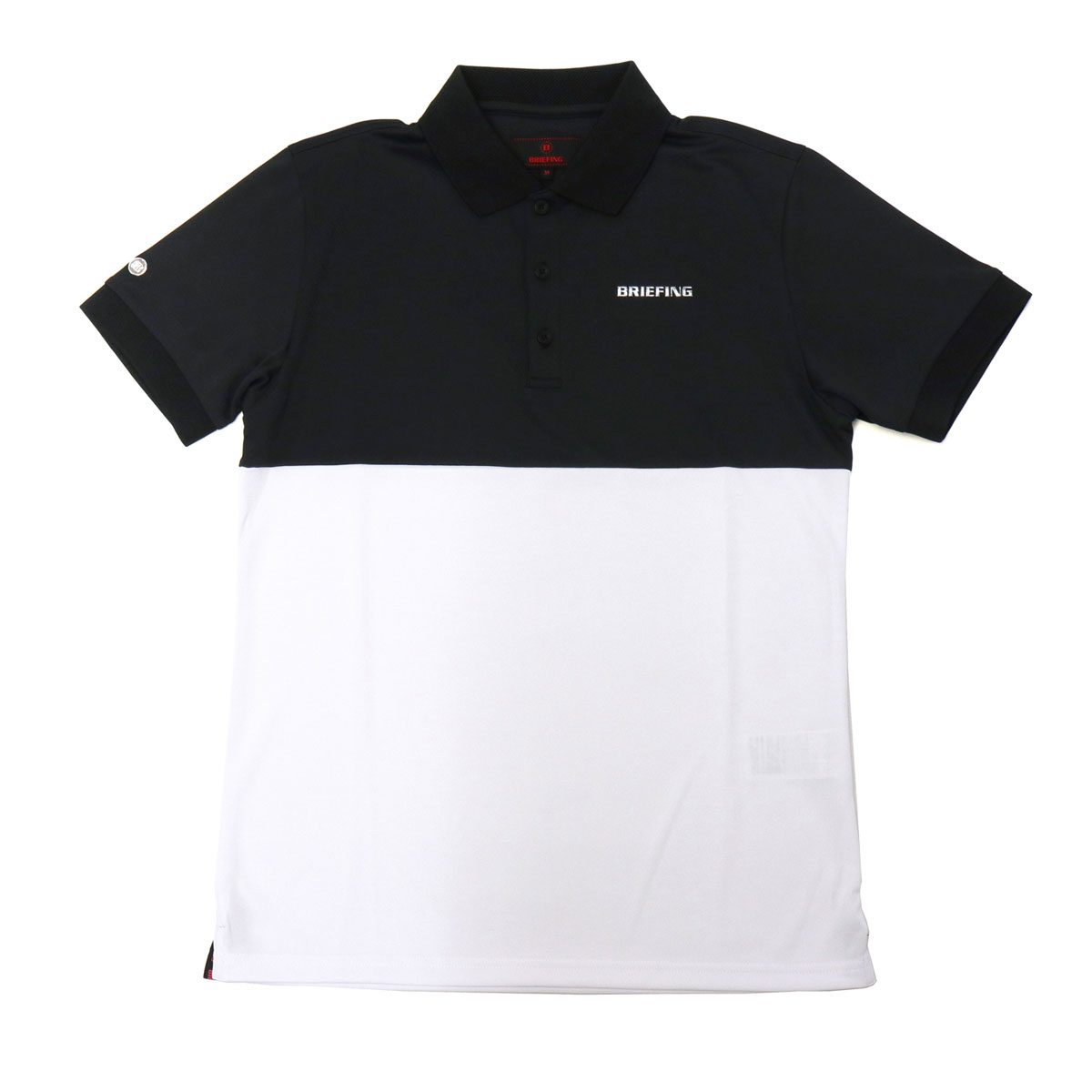 セール30%OFF 日本正規品 ブリーフィング ゴルフ ウェア BRIEFING GOLF MENS BI-COLOR POLO ポロシャツ 半袖 速乾 UVカット 日本製 メンズ BRG231M09