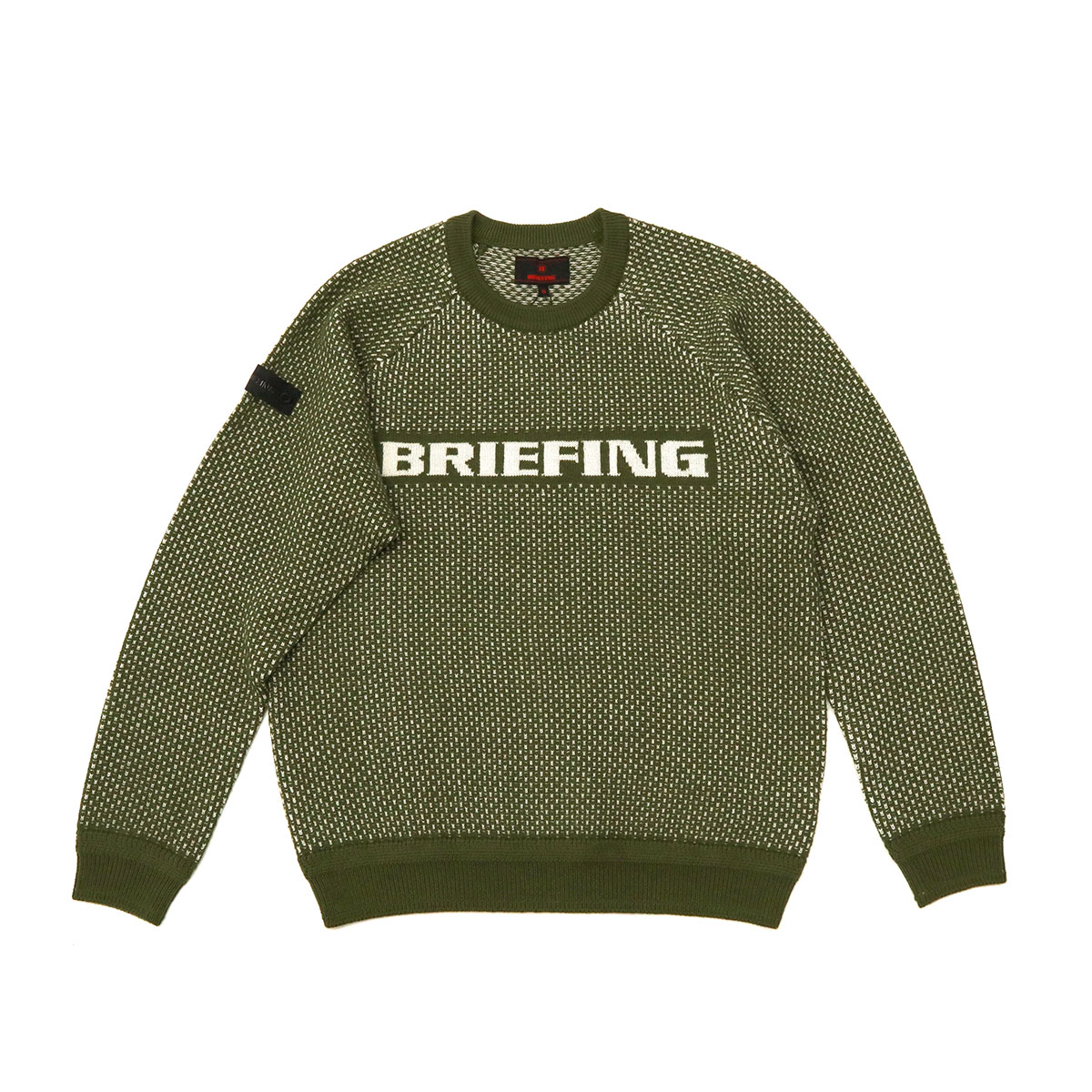 BRIEFING GOLF メンズ クルーネックニット BRIEFING GOLF ゴルフ