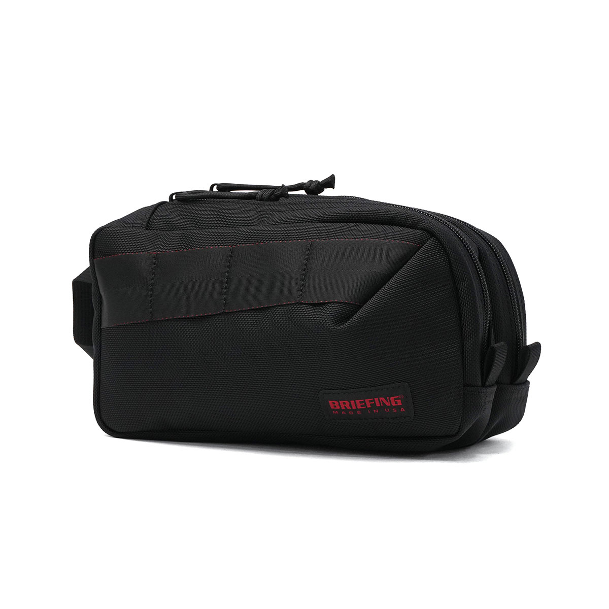最大50%★5/5限定 日本正規品 ブリーフィング ゴルフ ゴルフポーチ ポーチ 小物入れ メンズ BRIEFING GOLF MADE IN USA US DOUBLE LAYER POUCH BRG253G64_1