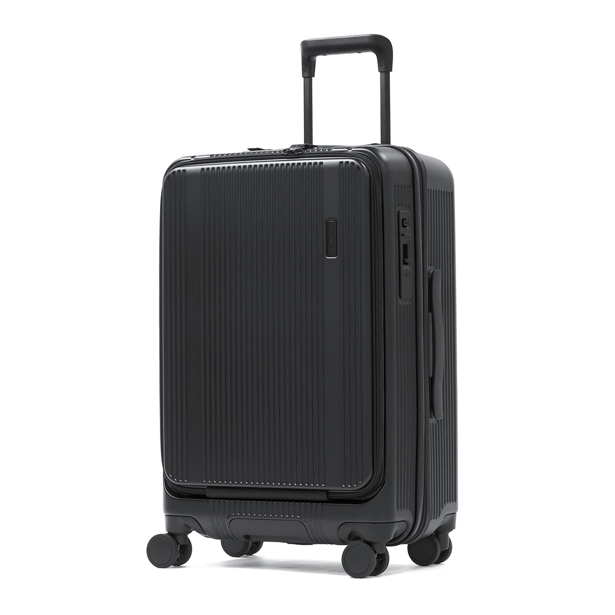 最大42%★4/23迄 特典付 正規品1年保証 バーマス スーツケース フロントオープン BERMAS 5〜6泊 53L 56cm TRAVEL SMART フロントオープンファスナー 60551 爆買の画像