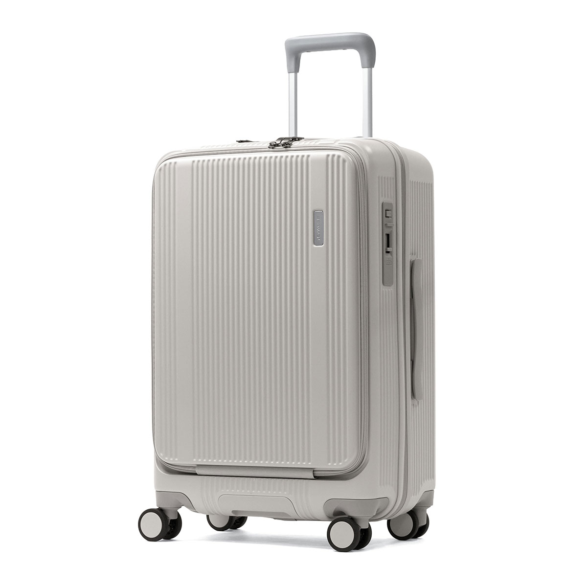 最大42%★4/23迄 特典付 正規品1年保証 バーマス スーツケース フロントオープン BERMAS 5〜6泊 53L 56cm TRAVEL SMART フロントオープンファスナー 60551 爆買の画像