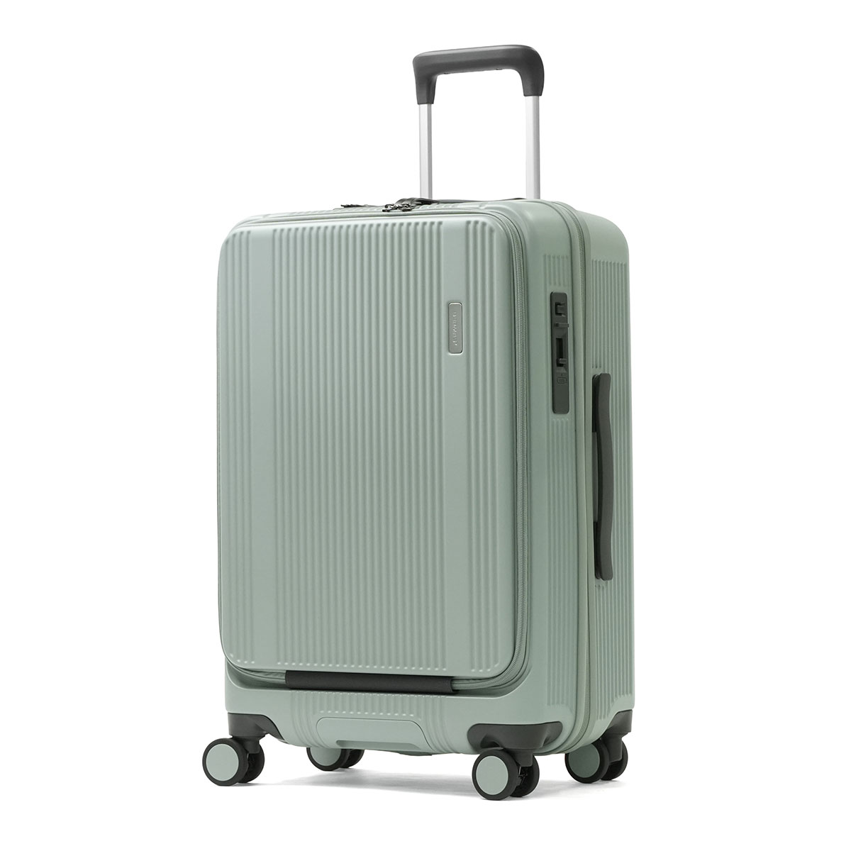 最大42%★4/23迄 特典付 正規品1年保証 バーマス スーツケース フロントオープン BERMAS 5〜6泊 53L 56cm TRAVEL SMART フロントオープンファスナー 60551 爆買の画像