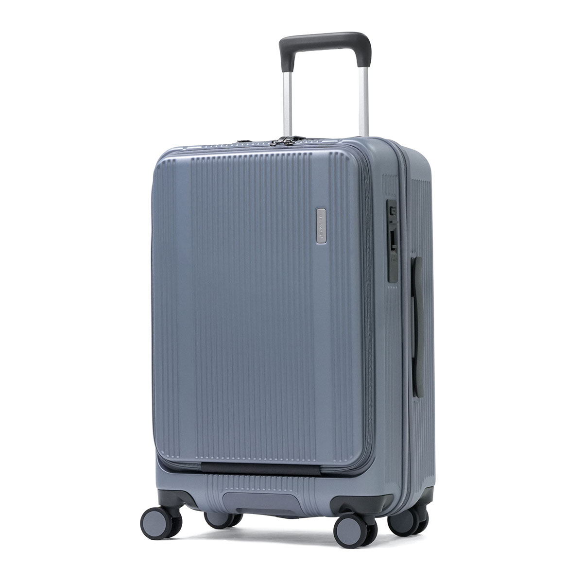 最大42%★4/23迄 特典付 正規品1年保証 バーマス スーツケース フロントオープン BERMAS 5〜6泊 53L 56cm TRAVEL SMART フロントオープンファスナー 60551 爆買の画像