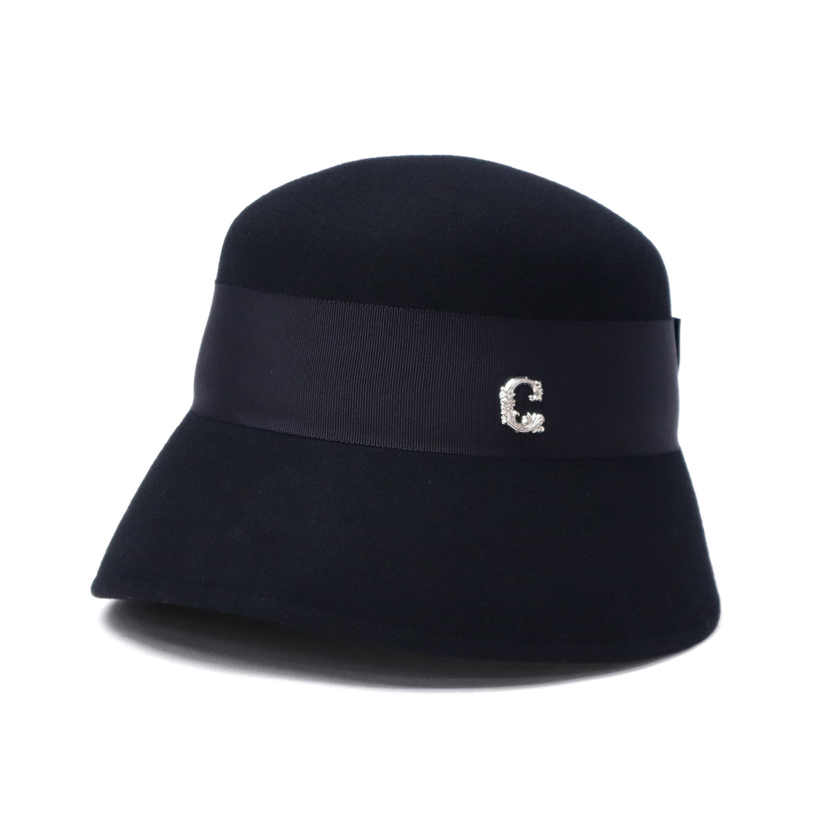 美品　CA4LA 黒CF ANGORA BUCKET HAT3 ハット　カシラ CA4LA（カシラ） 帽子 ハット FLAP NATURE HAT メンズ レディース