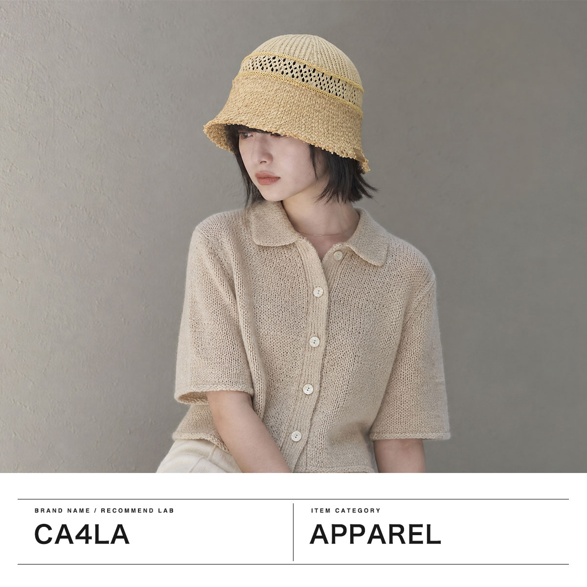CA4LA（カシラ） 最大46%☆7/8限定 ハット メンズ レディース 帽子 夏