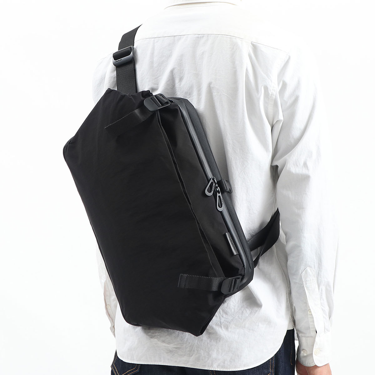 【cote&ciel】 RISS Memory Tech ブラック リス（Cote&Ciel） 日本正規品 コートエシエル ボディバッグ