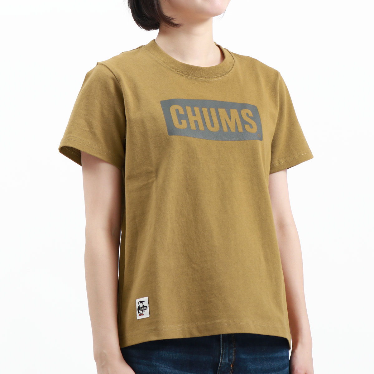 日本正規品 チャムス Tシャツ CHUMS チャムスロゴTシャツ CHUMS Logo T