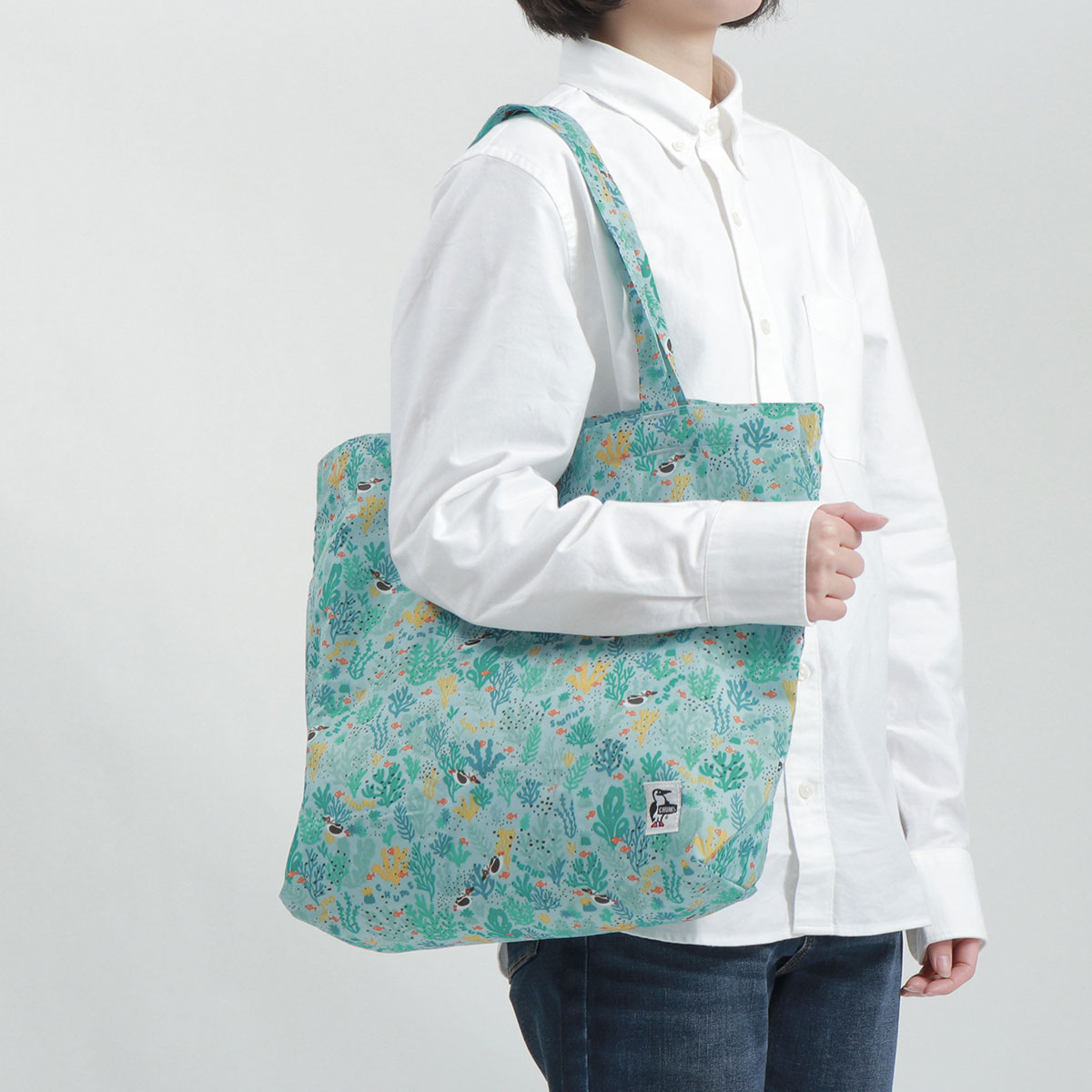 日本正規品 チャムス エコバッグ CHUMS コンパクトエコバッグ Compact Eco Bag ...