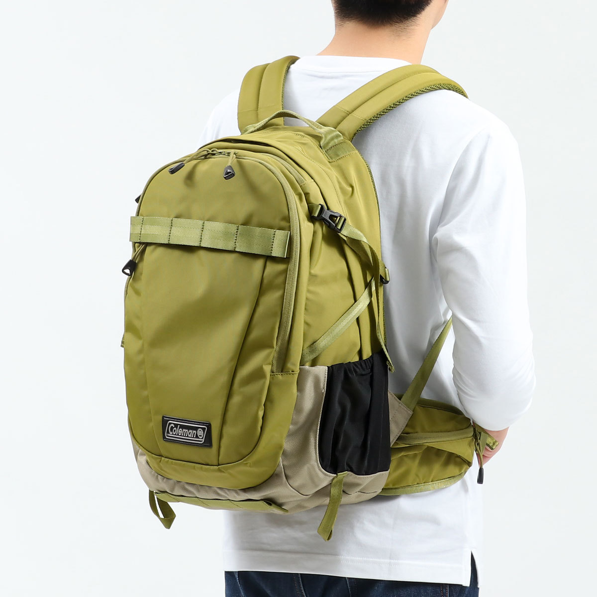 最大42%★8/3限定 公認販売店 コールマン リュック Coleman バックパック エスリア 25 バッグ アウトドア 通学 25L A4 撥水 軽量 メンズ レディース | Coleman | 03