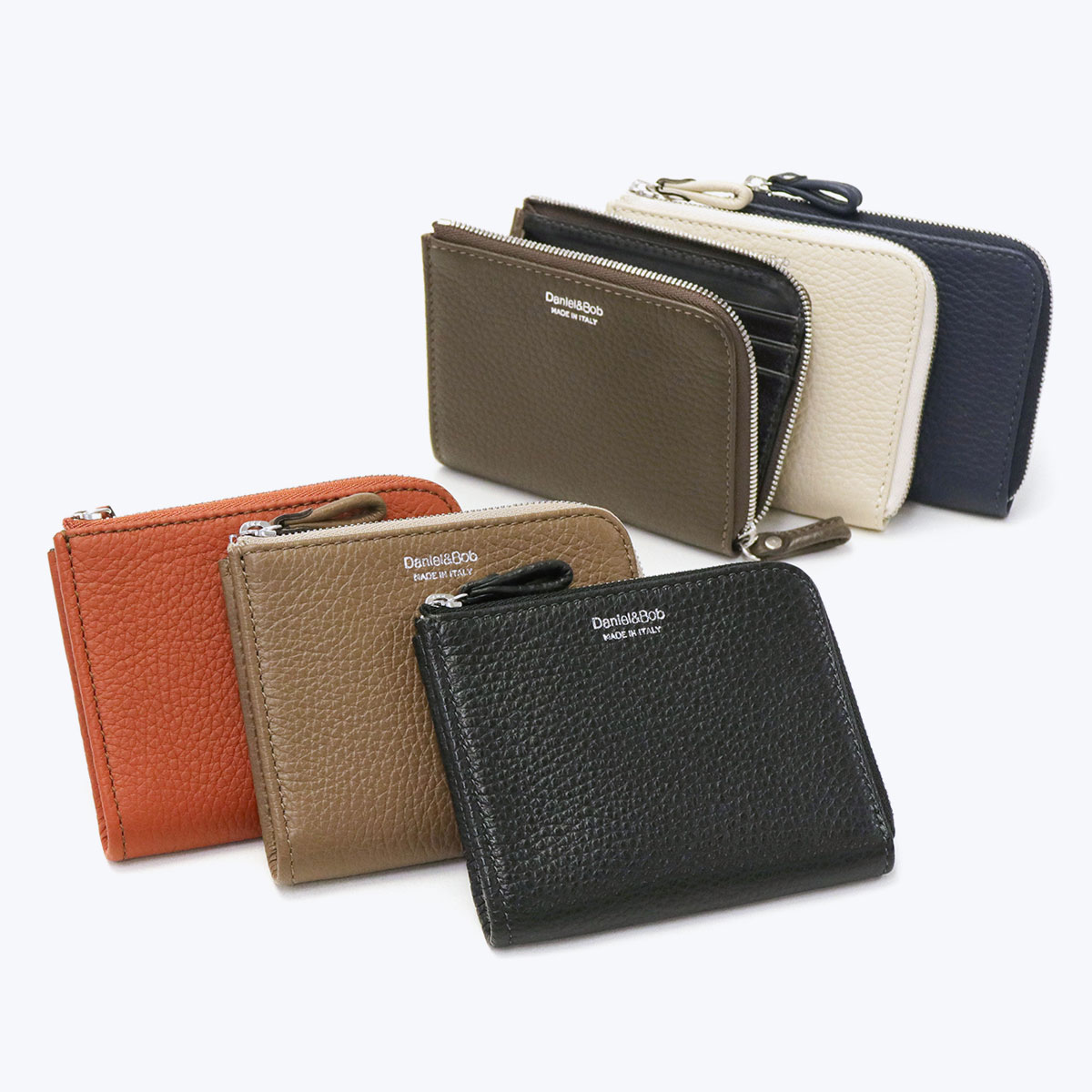 美品　Daniel＆Bob  長財布　牛革　レザーウォレット Daniel & Bob 最大52%☆土日限定 セール30%OFF 正規品1年保証
