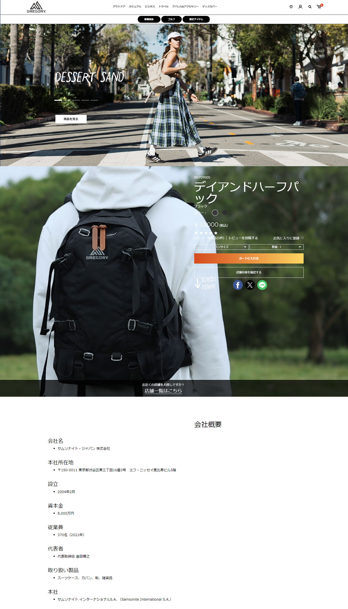 GREGORY 最大36%☆4/22まで 日本正規品 グレゴリー リュック