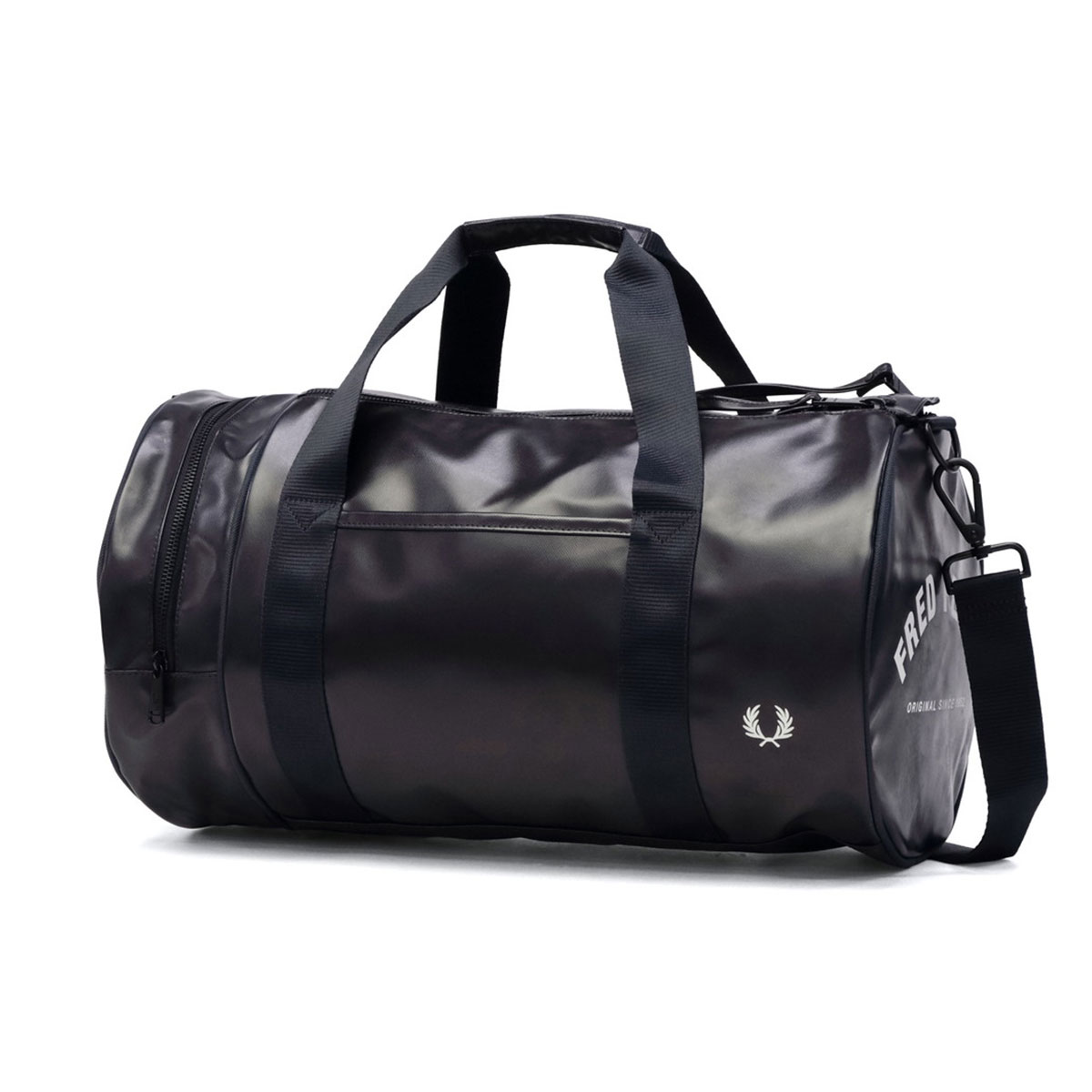 最大51%★土日限定 フレッドペリー ボストンバッグ 旅行 大容量 メンズ レディース FRED PERRY 軽量 斜めがけ 2WAY 23L A4 Tonal Classic Barrel Bag L7260_4