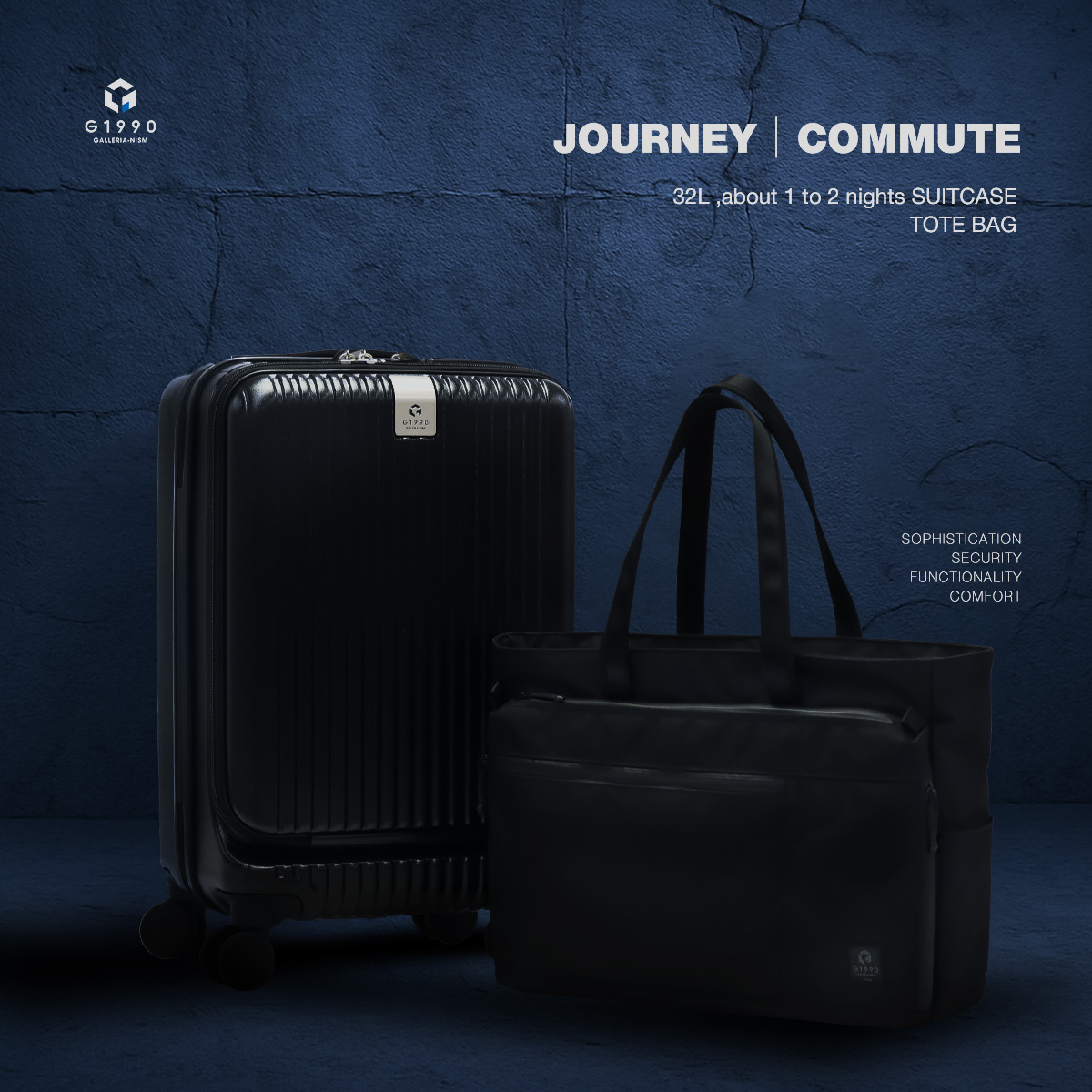 G1990 コミュート ビジネス トートバッグ ギャレリア 自立 スーツケース 最大51%☆12/22限定 特典付 SET購入でお得 ビジネス トートバッグ