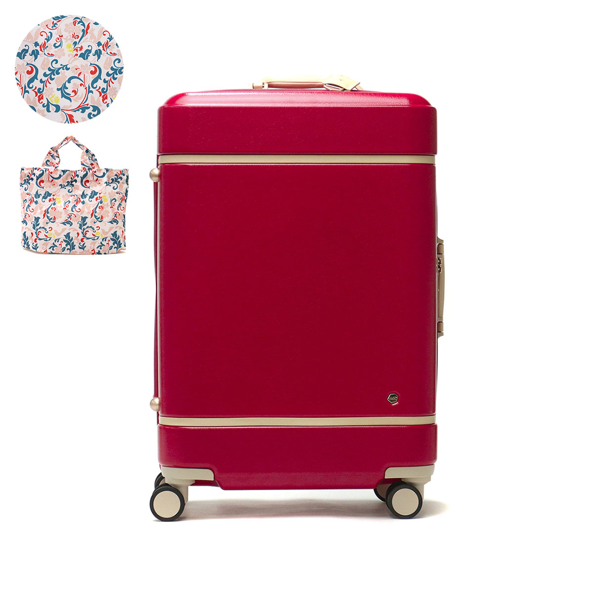 HaNT スーツケース 赤 5泊〜向け　75L 美品 ハント HaNT 正規品10年保証 スーツケース キャリーケース