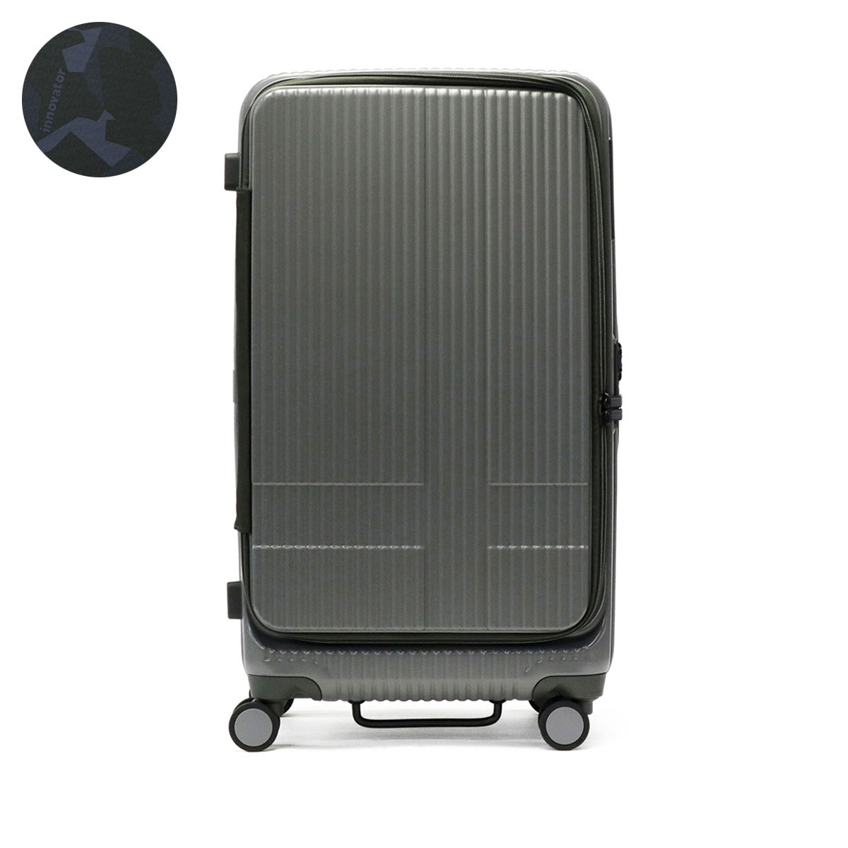 正規品2年保証 イノベーター スーツケース M Mサイズ innovator 軽量 軽い 前開き おしゃれ 静音 Extreme Journey 75L Middle INV650DOR｜galleria-store｜03