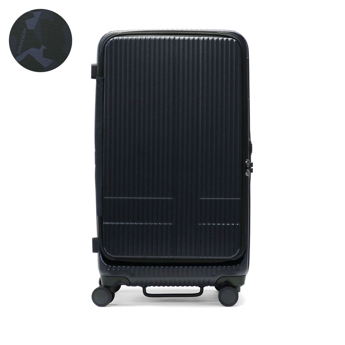 正規品2年保証 イノベーター スーツケース M Mサイズ innovator 前開き