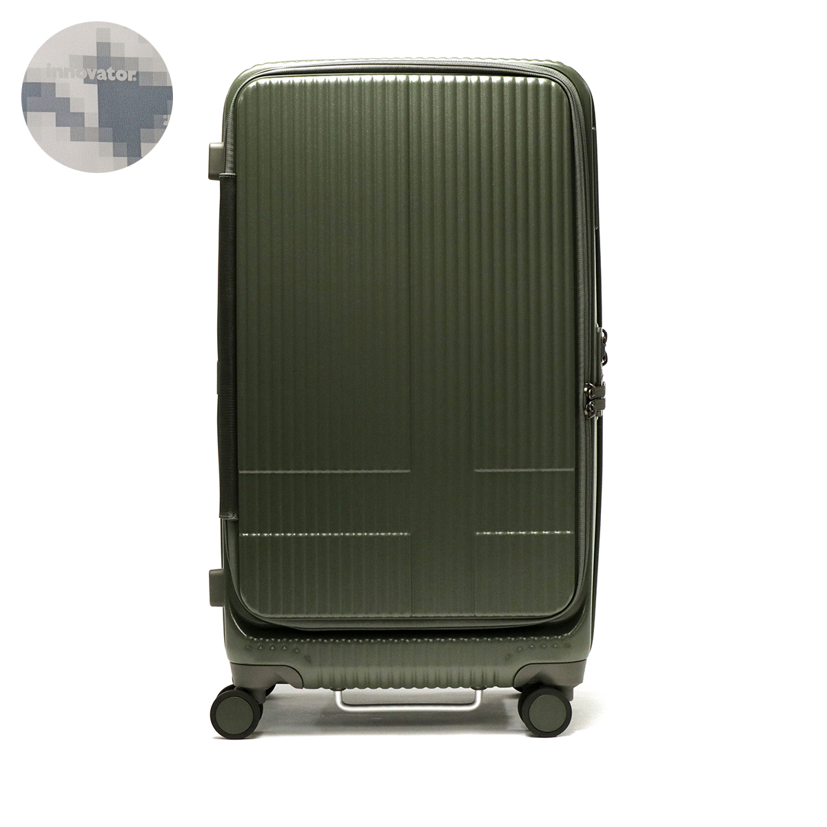 正規品2年保証 イノベーター スーツケース M Mサイズ innovator 軽量 軽い 前開き おしゃれ 静音 Extreme Journey 75L Middle INV650DOR｜galleria-store｜08