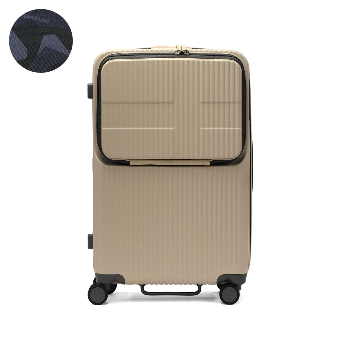 正規品2年保証 イノベーター スーツケース Mサイズ M innovator キャリーケース 62L 軽量 キャスター ストッパー 海外 おしゃれ  旅行 INV60