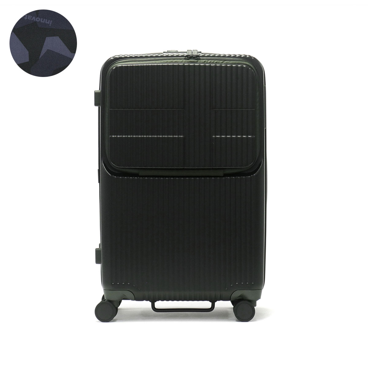 正規品2年保証 イノベーター スーツケース Mサイズ M innovator キャリーケース 62L 軽量 キャスター ストッパー 海外 おしゃれ 旅行 INV60｜galleria-store｜02