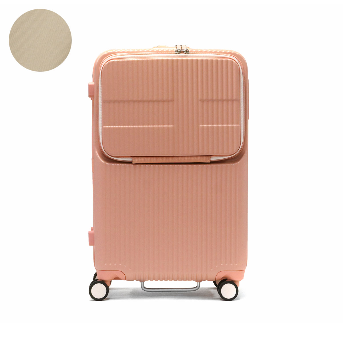 最大40%★4/5限定 正規品2年保証 イノベーター スーツケース M Mサイズ innovator 前開き 軽量 TSA キャリーケース  フロントオープン ブランド 旅行 INV60