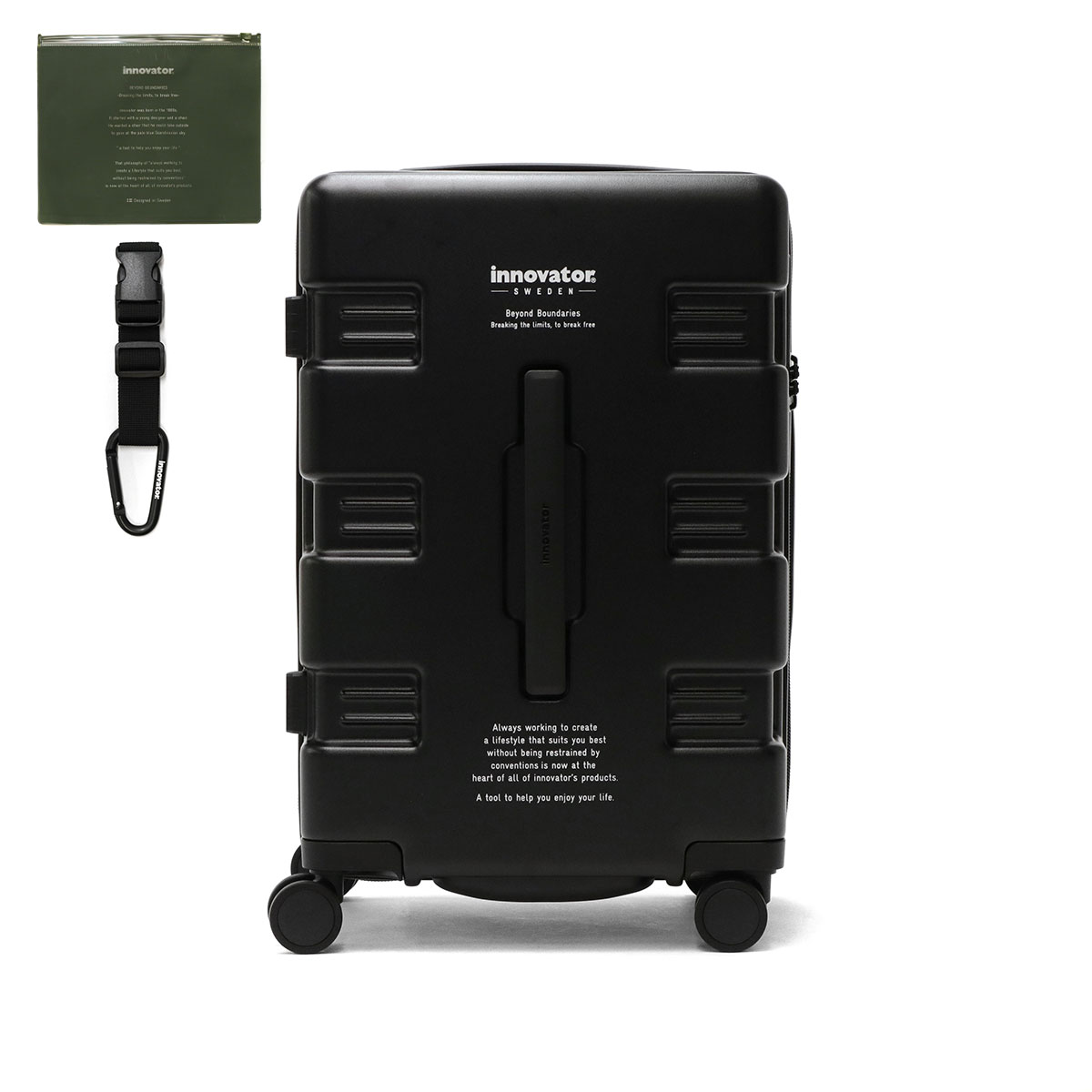 正規品2年保証 イノベーター スーツケース innovator CARRY WAGON 39L Cabin キャリーケース 機内持ち込みTSロック ダイヤルロック IW33｜galleria-store｜02