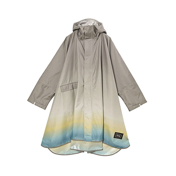 最大51%★2/20限定 KiU レインコート レインポンチョ レディース メンズ ポンチョ キウ コンパクト 自転車 雨具 キウスタンダードレインポンチョ 2ND K404 | KiU | 09