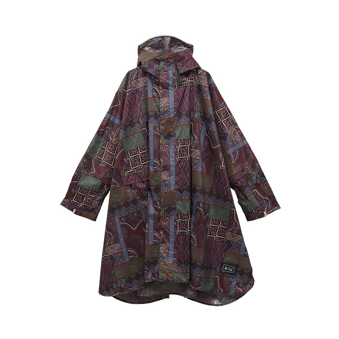 最大51%★2/20限定 KiU レインコート レインポンチョ レディース メンズ ポンチョ キウ コンパクト 自転車 雨具 キウスタンダードレインポンチョ 2ND K404 | KiU | 05
