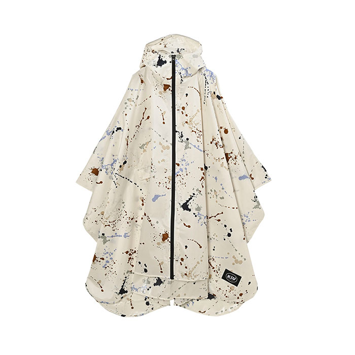 最大42%★2/20限定 KiU レインポンチョ 自転車 メンズ レディース キウ レインウェア コンパクト 防水 収納袋 フード付き 雨具 キウレインポンチョ 2ND K405 | KiU | 04