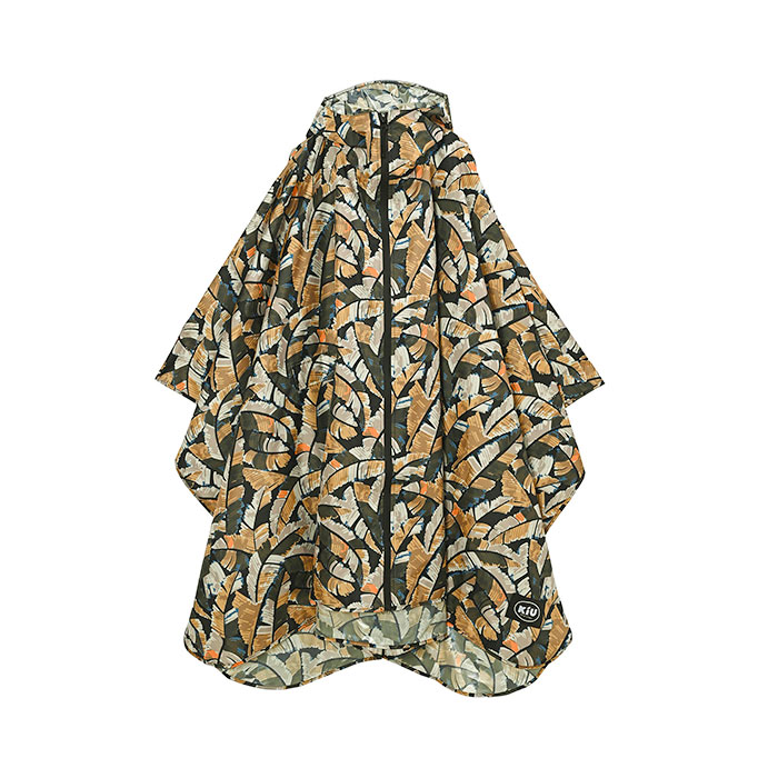 最大42%★2/20限定 KiU レインポンチョ 自転車 メンズ レディース キウ レインウェア コンパクト 防水 収納袋 フード付き 雨具 キウレインポンチョ 2ND K405 | KiU | 02