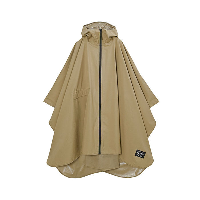 最大42%★2/20限定 KiU レインポンチョ 自転車 メンズ レディース キウ レインウェア コンパクト 防水 収納袋 フード付き 雨具 キウレインポンチョ 2ND K405 | KiU | 03
