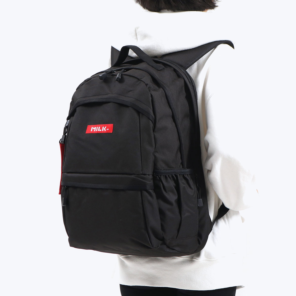 最大38%★4/12限定 ミルクフェド リュック MILKFED. リュックサック NEO BIG BACKPACK ネオビッグバックパック B4  28L PC収納 大容量 レディース 103212053007