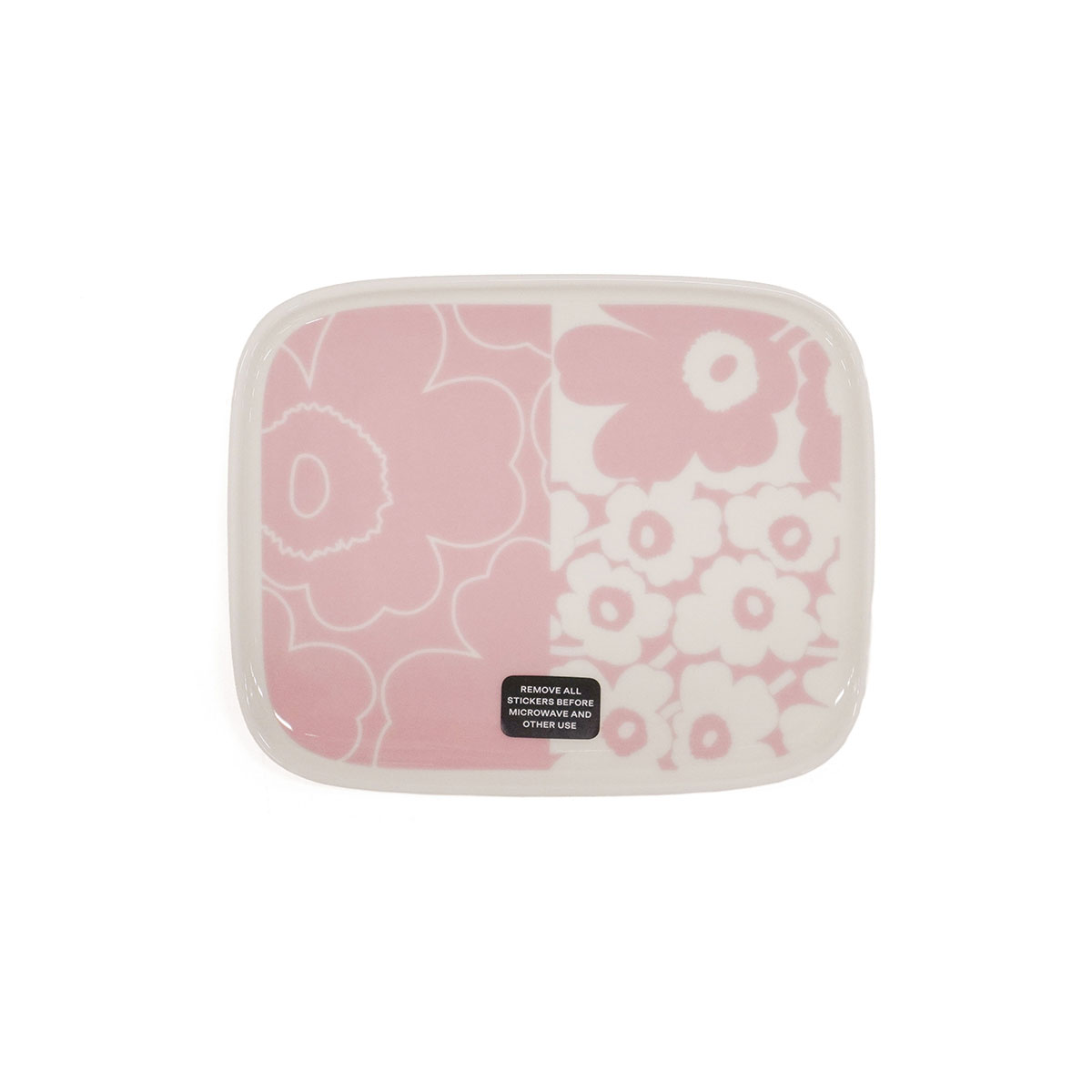 最大50%★10/15〜 日本正規品 マリメッコ プレート レディース marimekko ブランド 女性 かわいい 可愛い お皿 小さめ 料理 おしゃれ Unikko Kollaasi 12×15 | marimekko | 01