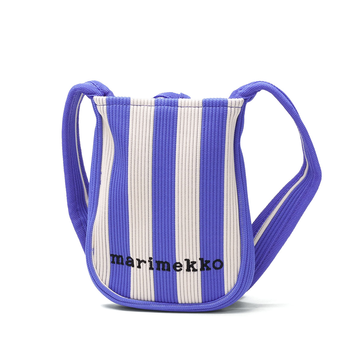 最大50%★10/11限定 日本正規品 マリメッコ ショルダーバッグ レディース 斜めがけバッグ ブランド marimekko 斜めがけ 大人 軽量 Knitted Phone Pocket | marimekko | 02