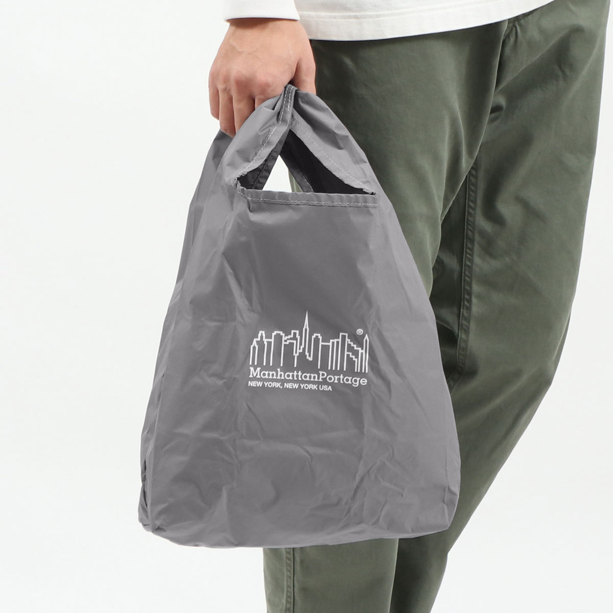 最大41%★6/23限定 日本正規品 マンハッタンポーテージ エコバッグ Manhattan Portage Packable Eco Bag バッグ トートバッグ メンズ レディース MP1367PKB｜galleria-store｜03