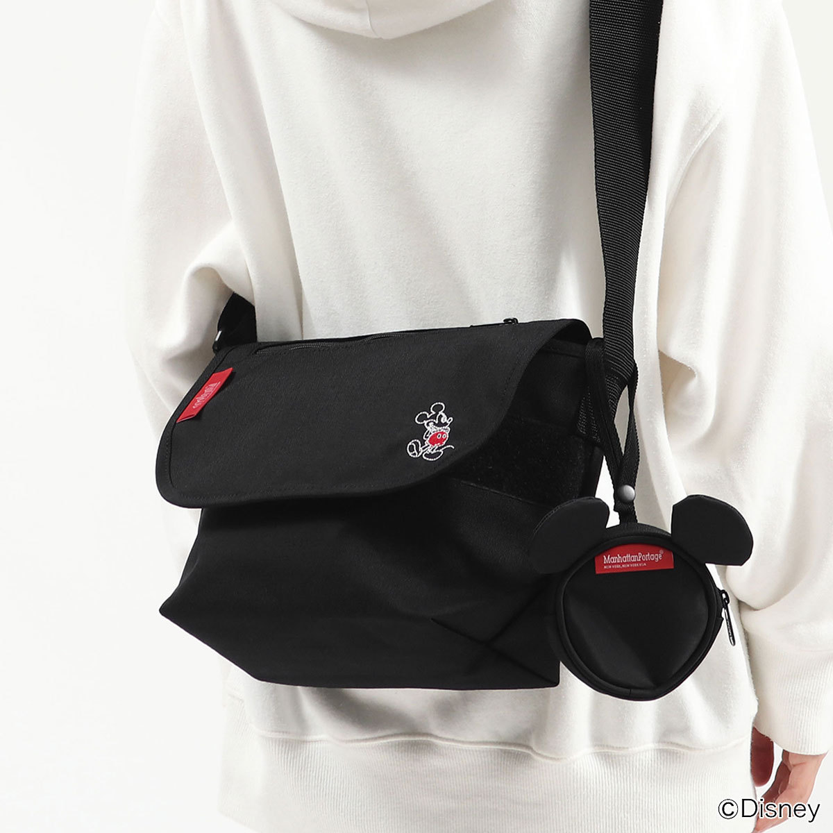 安心交換付き 来夢さま ショルダーバッグ マンハッタンポーテージ ディズニーコラボ 人気完売品 ショルダー