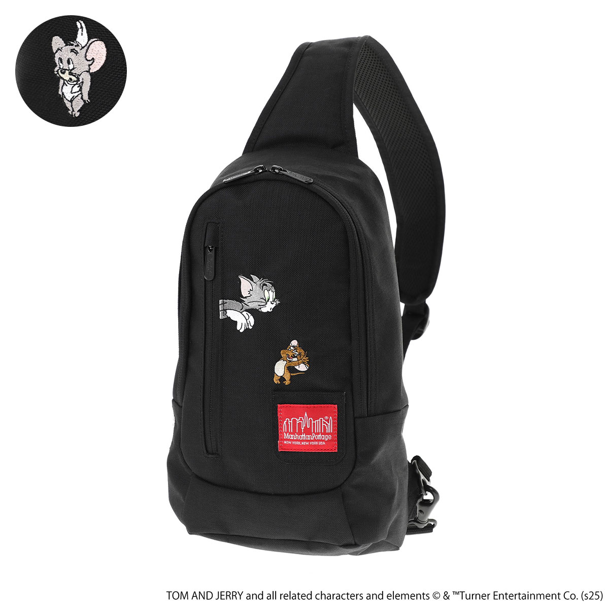美品　Manhattan Portage トムとジェリー ボディバッグ Manhattan Portage（マンハッタンポーテージ） 日本正規品 ボディ